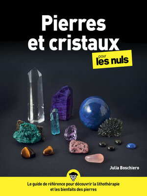 cover image of Pierres et cristaux pour les Nuls